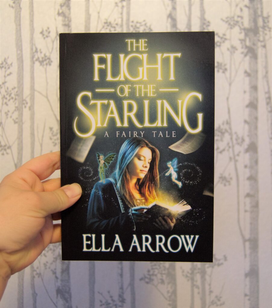 The Flight of The Starling, A Fairy Tale paperback book on https://www.etsy.com/shop/EllaArrowWonders