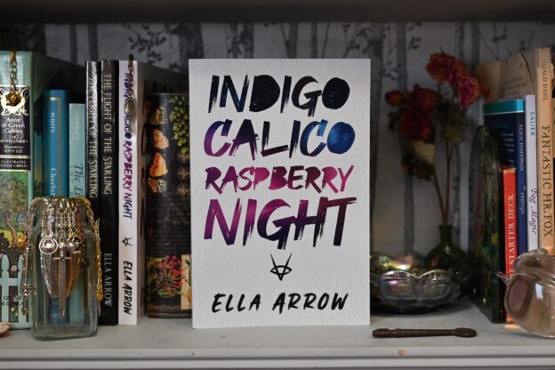 Indigo Calico Raspberry Night, Paperback
